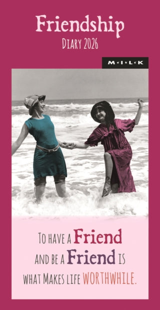 Cover image for 5056308207165 - MILK Friendship Slim Diary 2026
