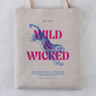 Cover image for 5060434074607 - Bronte Tote Bag - Wild And Wicked