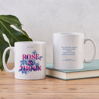 Cover image for 5060434074621 - Bronte Mug - Rose And Thorn