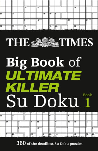 Cover image for 9780007983162 - The Times Big Book of Ultimate Killer Su Doku