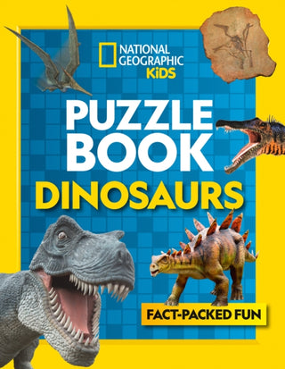 Cover image for 9780008321505 - Puzzle Book Dinosaurs