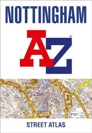 Cover image for 9780008445188 - Nottingham A-Z Street Atlas