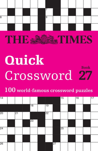 Cover image for 9780008537975 - The Times Quick Crossword Book 27
