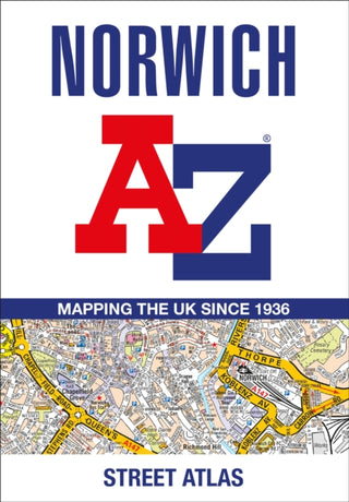 Cover image for 9780008560454 - Norwich A-Z Street Atlas