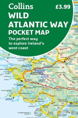 Cover image for 9780008580001 - Wild Atlantic Way Pocket Map