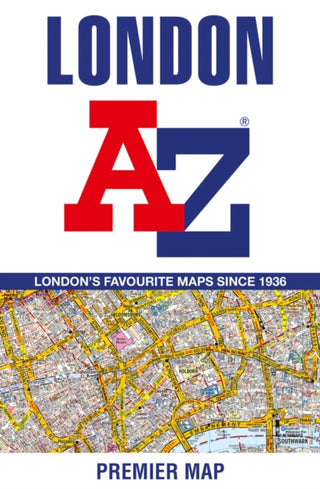 Cover image for 9780008581763 - London A-Z Premier Map