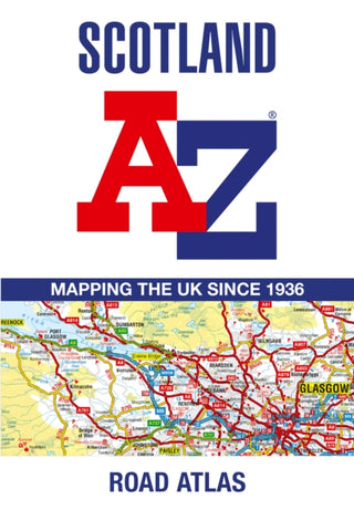 Cover image for 9780008652845 - Scotland A-Z Road Atlas