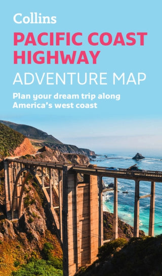 Cover image for 9780008652968 - Pacific Coast Highway Adventure Map
