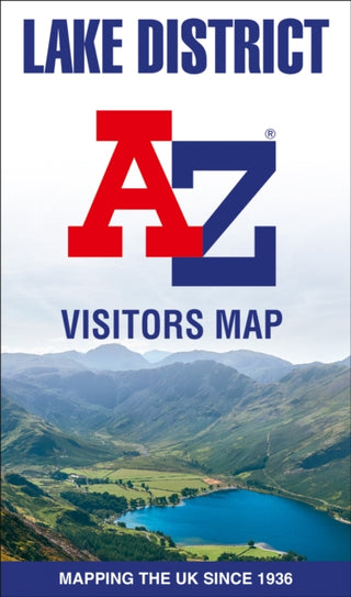 Cover image for 9780008653125 - Lake District A-Z Visitors Map