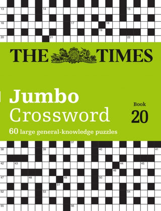 Cover image for 9780008673215 - The Times 2 Jumbo Crossword Book 20