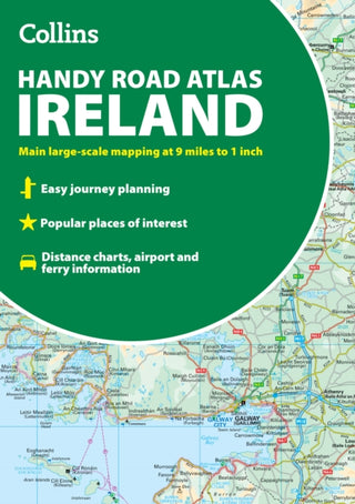 Cover image for 9780008716523 - Collins Handy Road Atlas Ireland
