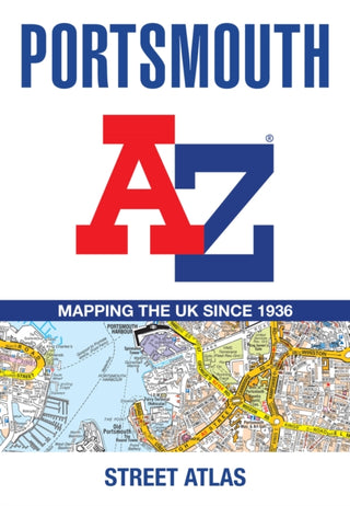 Cover image for 9780008730864 - Portsmouth A-Z Street Atlas