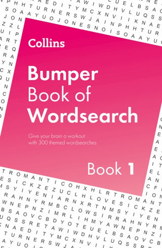 Cover image for 9780008762827 - Collins Bumper Book of Wordsearch book 1