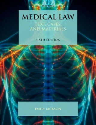 Cover image for 9780192843456 - Medical Law