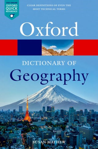 Cover image for 9780192896391 - A Dictionary of Geography