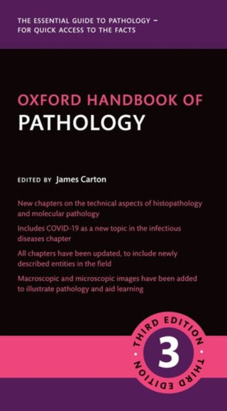 Cover image for 9780192897428 - Oxford Handbook of Pathology