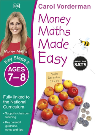 Cover image for 9780241241370 - Money Maths Made Easy: Beginner, Ages 7-8 (Key Stage 2)