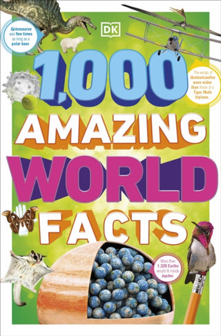 Cover image for 9780241656969 - 1,000 Amazing World Facts