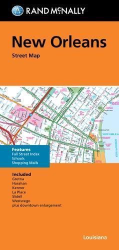 Cover image for 9780528029066 - Rand McNally Folded Map: New Orleans Street Map