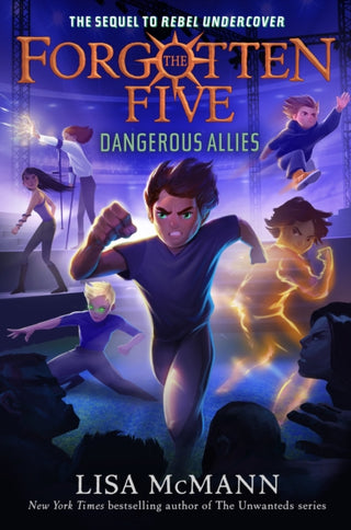 Cover image for 9780593615843 - Dangerous Allies (The Forgotten Five, Book 4)