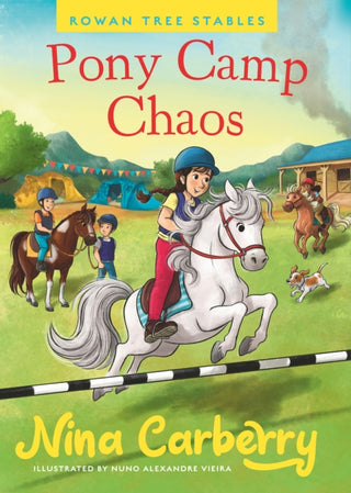 Cover image for 9780717198726 - Rowan Tree Stables 2 - Pony Camp Chaos