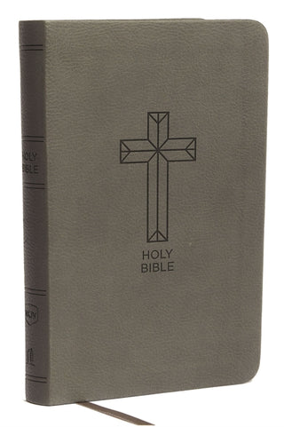Cover image for 9780718075521 - NKJV, Thinline Bible, Compact, Leathersoft, Black, Red Letter, Comfort Print