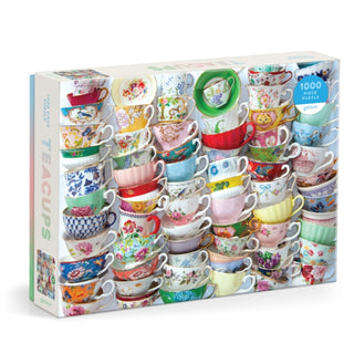 Cover image for 9780735380592 - Teacups 1000 Piece Puzzle