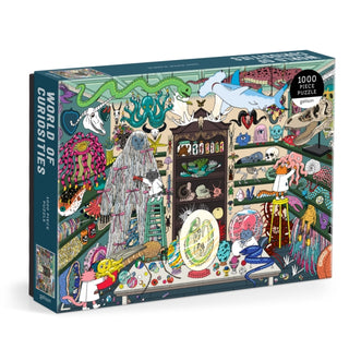 Cover image for 9780735382862 - World of Curiosities 1000 Piece Puzzle