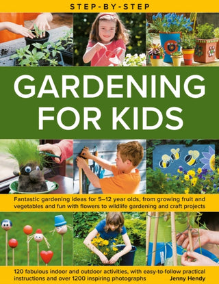 Cover image for 9780754836148 - Step-by-Step Gardening for Kids