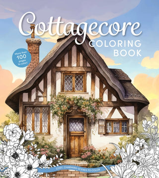 Cover image for 9780785846505 - Cottagecore Coloring Book