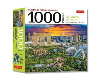 Cover image for 9780804853163 - Singapore's Gardens by the Bay - 1000 Piece Jigsaw Puzzle