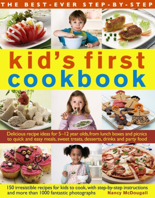 Cover image for 9780857231970 - Best Ever Step-by-step Kid's First Cookbook