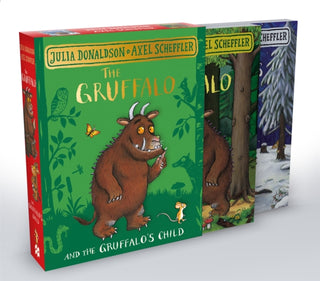 Cover image for 9781035050802 - The Gruffalo and the Gruffalo's Child Board Book Gift Slipcase
