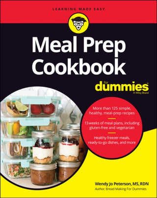 Cover image for 9781119814986 - Meal Prep Cookbook For Dummies