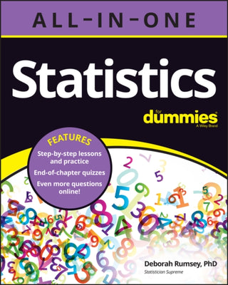 Cover image for 9781119902560 - Statistics All-in-One For Dummies