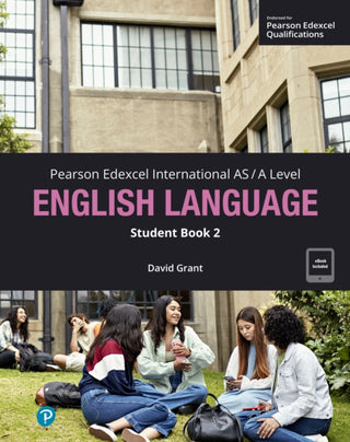 Cover image for 9781292468082 - Pearson Edexcel International A-Level English Language Student Book w/code