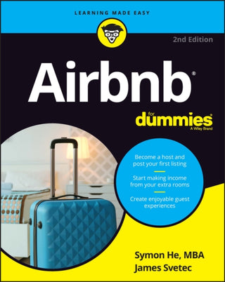 Cover image for 9781394154630 - Airbnb For Dummies