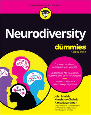 Cover image for 9781394216178 - Neurodiversity For Dummies