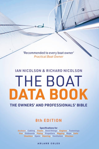 Cover image for 9781399412933 - The Boat Data Book 8th Edition