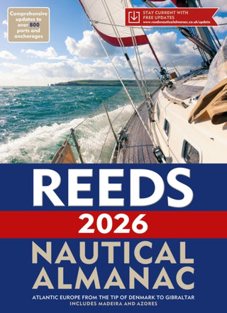 Cover image for 9781399424943 - Reeds Nautical Almanac 2026