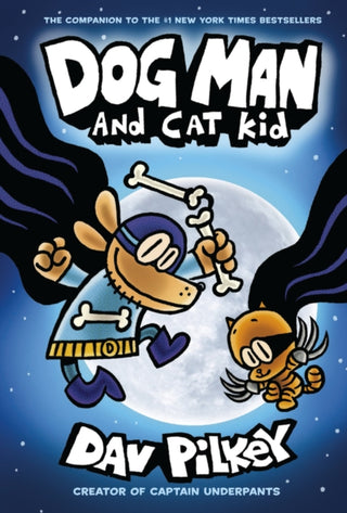 Cover image for 9781407192123 - Dog Man 4: Dog Man and Cat Kid