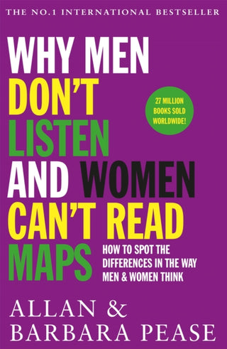 Cover image for 9781409168515 - Why Men Don't Listen & Women Can't Read Maps