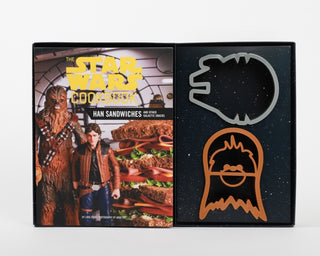 Cover image for 9781452162997 - The Star Wars Cookbook: Han Sandwiches and Other Galactic Snacks