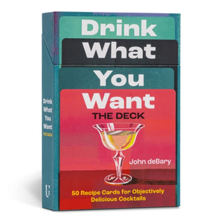 Cover image for 9781454952084 - Drink What You Want: The Deck