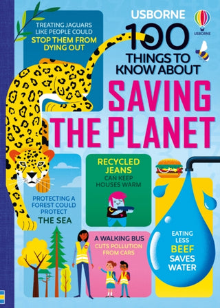 Cover image for 9781474981835 - 100 Things to Know About Saving the Planet