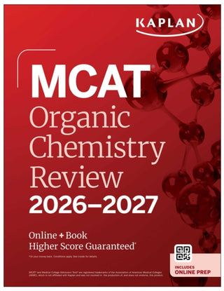 Cover image for 9781506297477 - MCAT Organic Chemistry Review 2026-2027