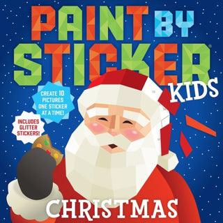 Cover image for 9781523506750 - Paint by Sticker Kids: Christmas
