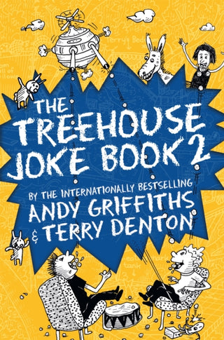 Cover image for 9781529047905 - The Treehouse Joke Book 2