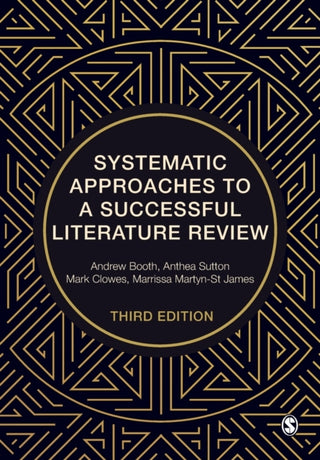Cover image for 9781529711844 - Systematic Approaches to a Successful Literature Review
