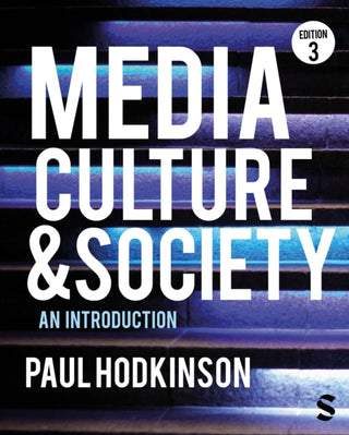 Cover image for 9781529796537 - Media, Culture and Society